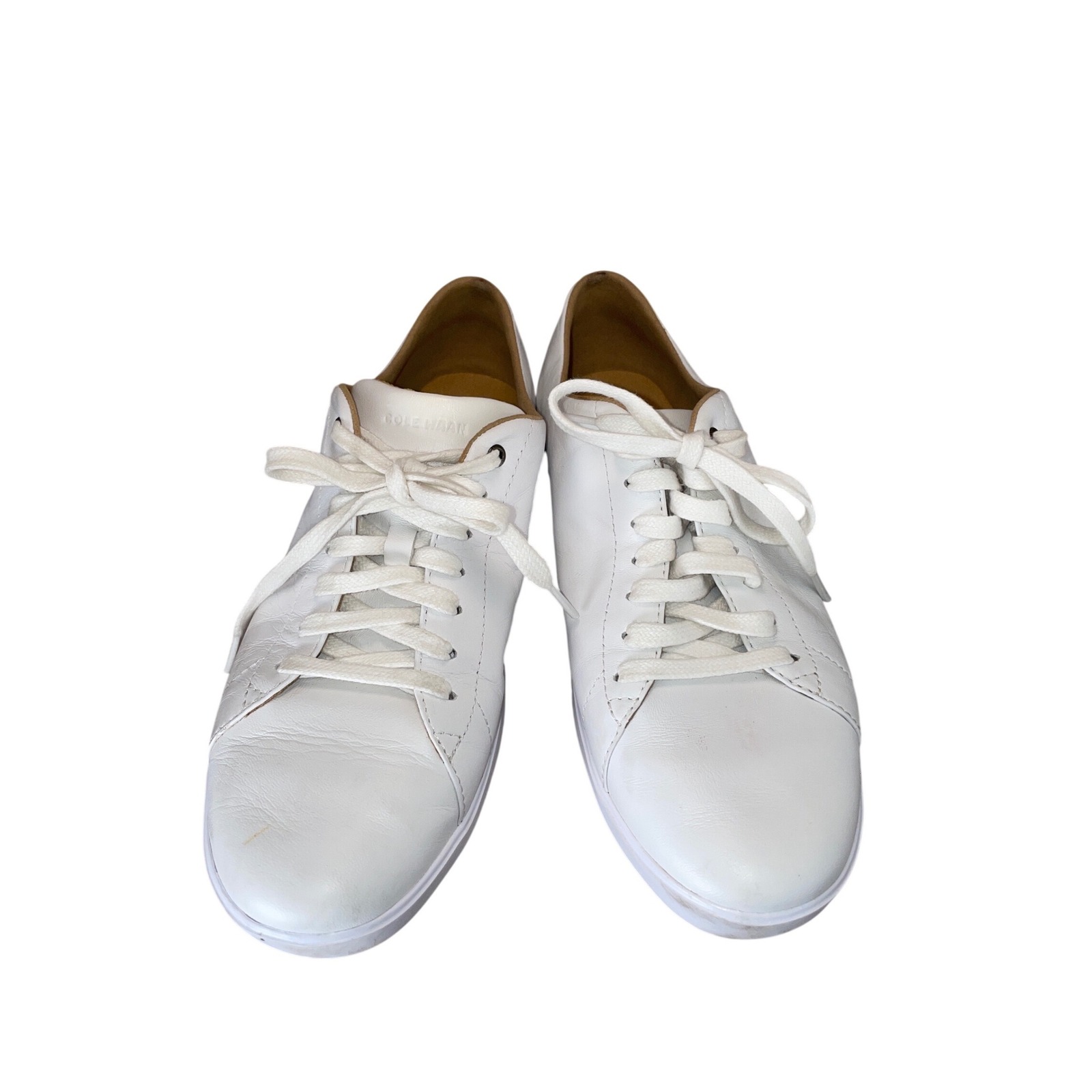 Cole Haan Grand Crosscourt White Leather Sneakers Womens 10b W08780 Low Top